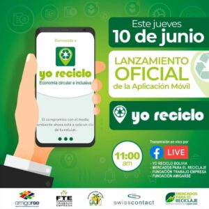 Die App "Yo Reciclo" wurde am 10. Juni gelauncht. 